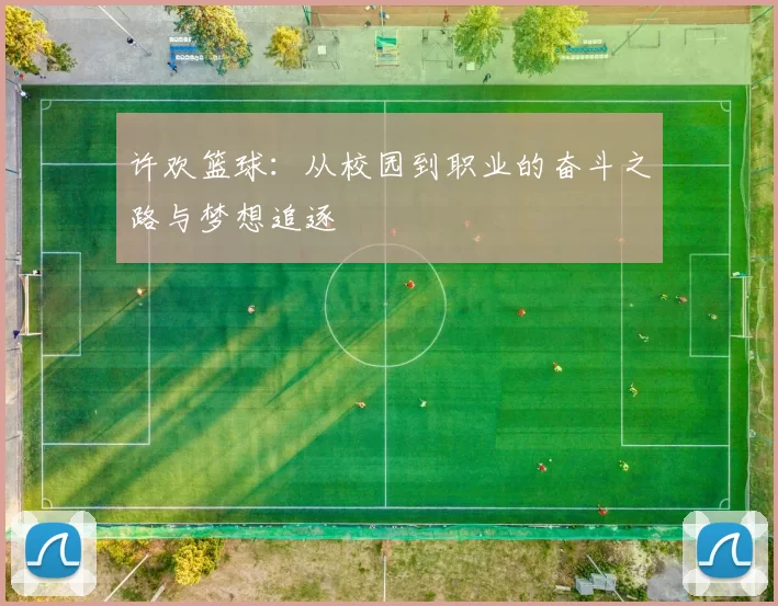 许欢篮球：从校园到职业的奋斗之路与梦想追逐